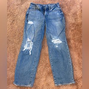 Old Navy High Waisted Loose Jeans Curvy